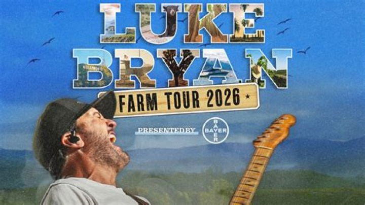 'American Idol' Judge Luke Bryan Announces Farm Tour 2024 Dates