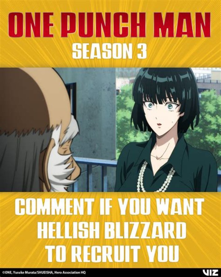 'One-Punch Man' Reveals Hellish Blizzard's Connection to Tornado