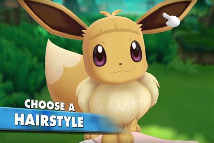 'Pokémon: Let's Go' Has Option to Give Eevee Bangs