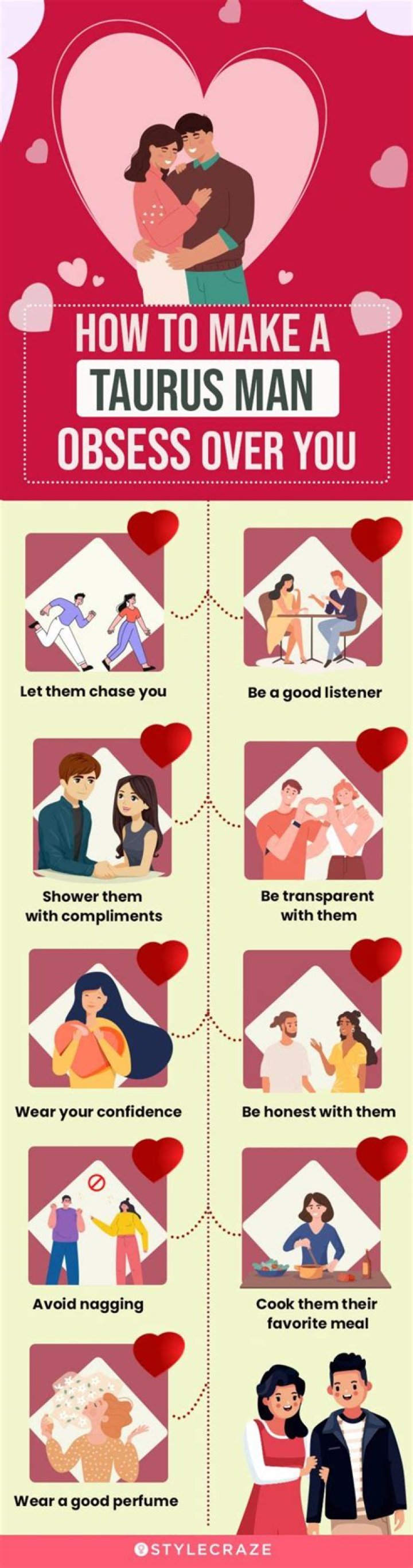 10 Ways To Make A Taurus Man Obsessed With You