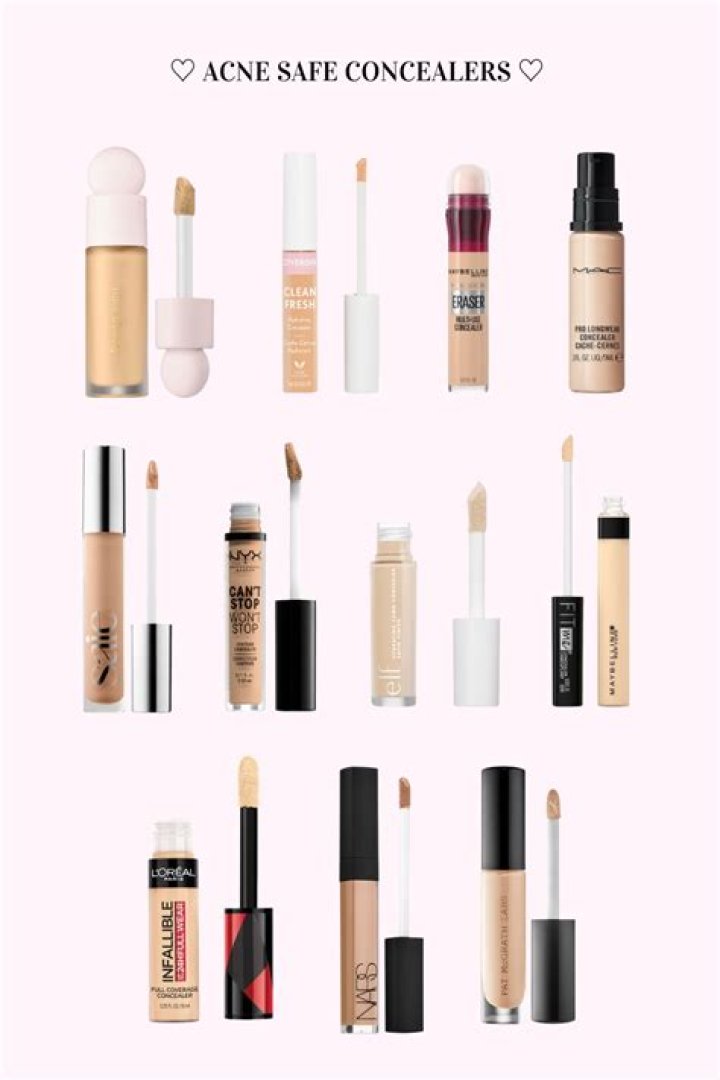 12 Best Non-comedogenic Concealers for Acne-free Skin