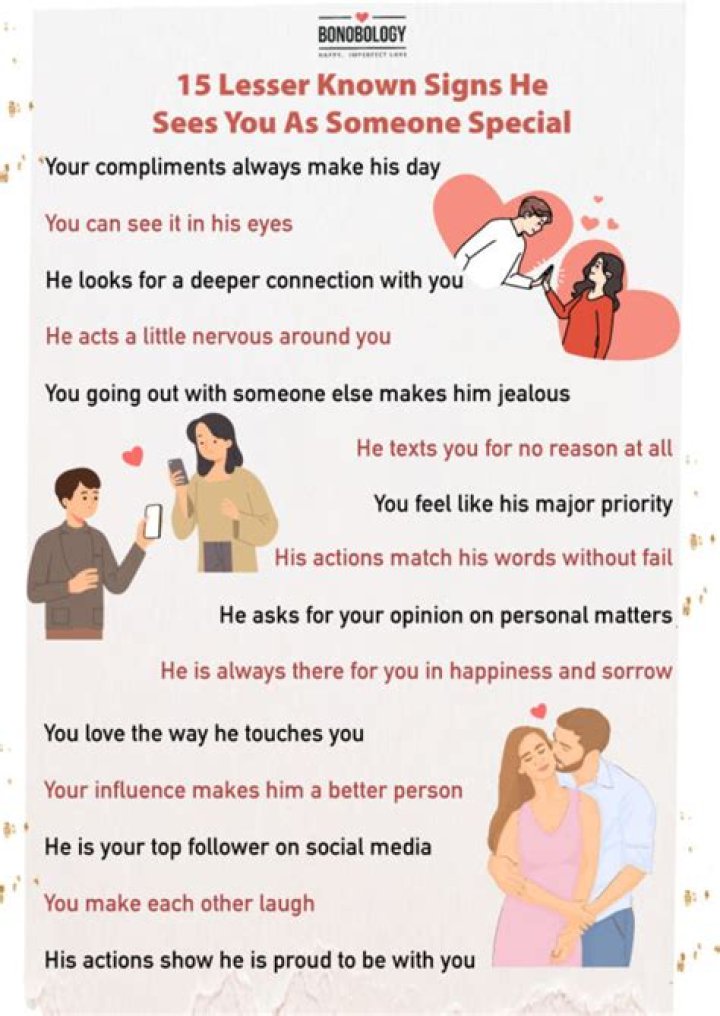 12 Signs Someone Sees You As Something Special