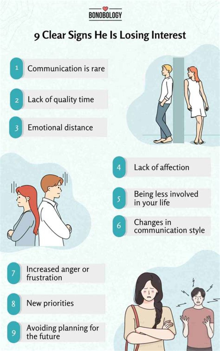 13 Signs Your Partner's Losing Interest & How To Fix The Problem
