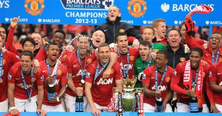 2012-2013 Manchester United Stats, Premier League