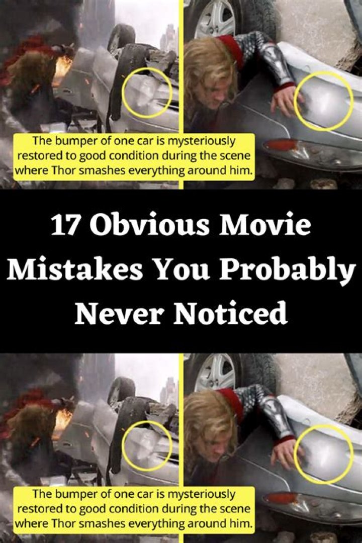 26 Movie Mistakes You Probably Never Noticed