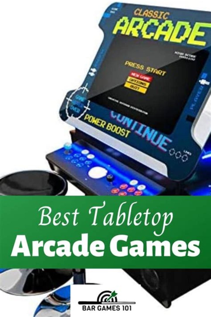 5 Best Tabletop Arcade Games [2024 Update]