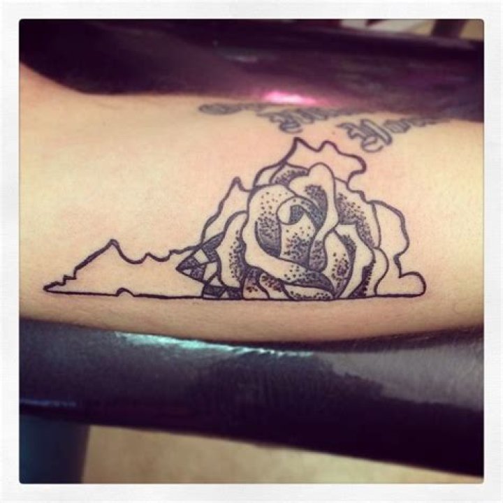 52 State Outline Tattoos And Other Hometown Ink-Spiration For Every District In The Country