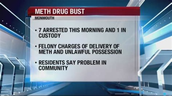 7 arrested in Monmouth meth trafficking investigation