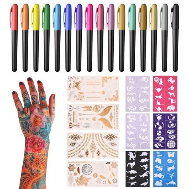 7 Best Temporary Tattoo Markers to Embark on a Fun and Safe Artistic