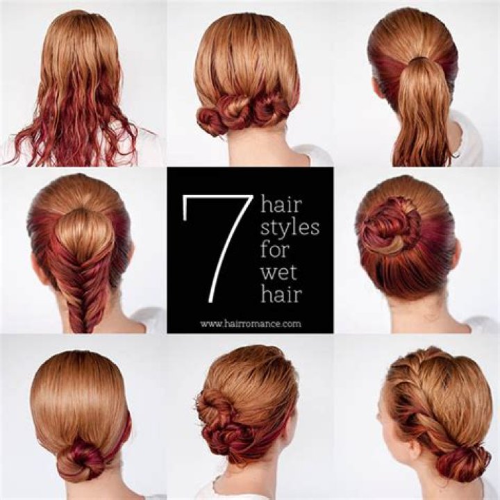 7 Quick & Easy Wet Hairstyles That Aren't Damaging To Your Hair — VIDEOS