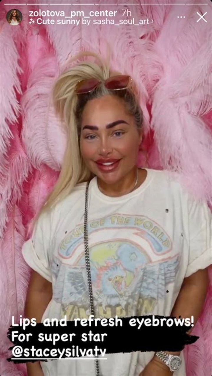 90 Day Fiance: Stacey Silva debuts large lips and dramatic eyebrows after recent touch-up
