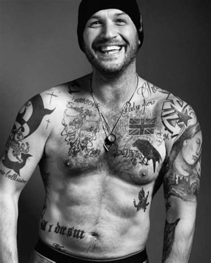 A Guide To 20 Tom Hardy Tattoos and What They Mean