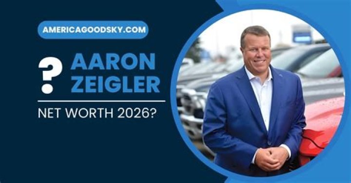 Aaron Zeigler Net Worth 2024