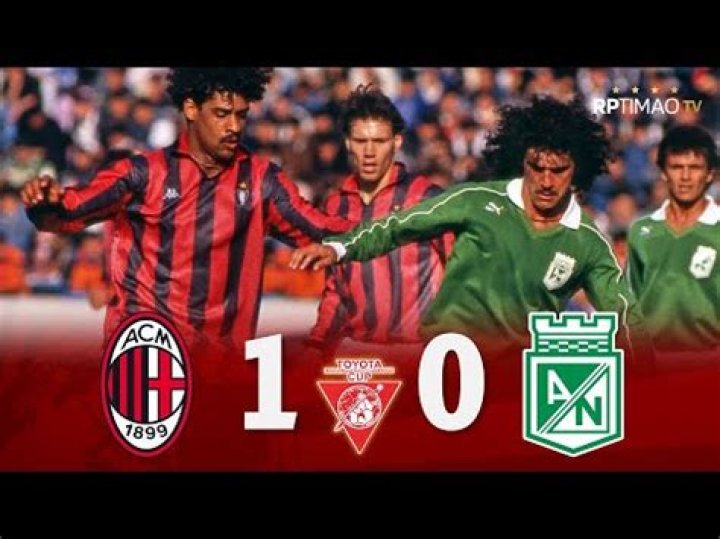 AC Milan - Atlético Nacional, Dec 17, 1989 - Intercontinental Cup - Statistics