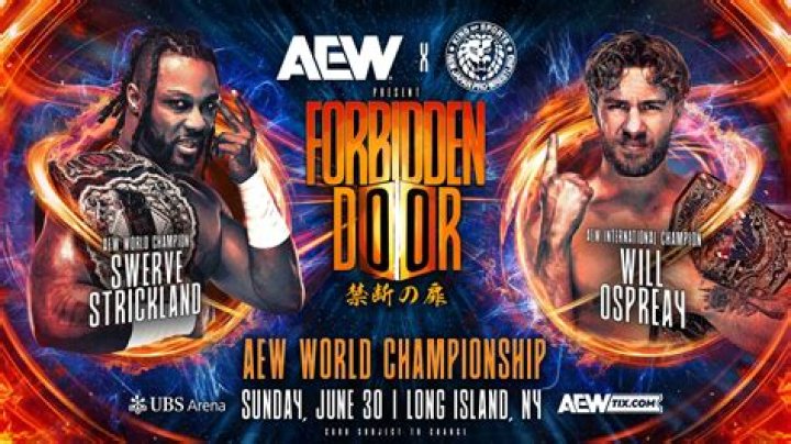 	AEW and NJPW Forbidden Door lineup: The updated card for Sunday’s co-branded pay-per-view event	