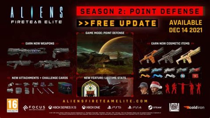 Aliens: Fireteam Elite September 23 Update Patch Notes