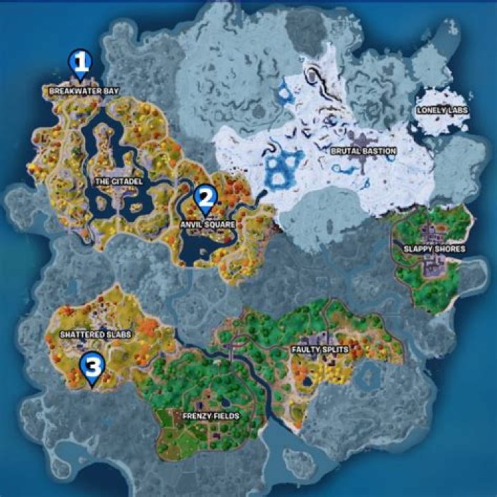 All Exotic Weapon Locations in Fortnite Chapter 4 Season 1
