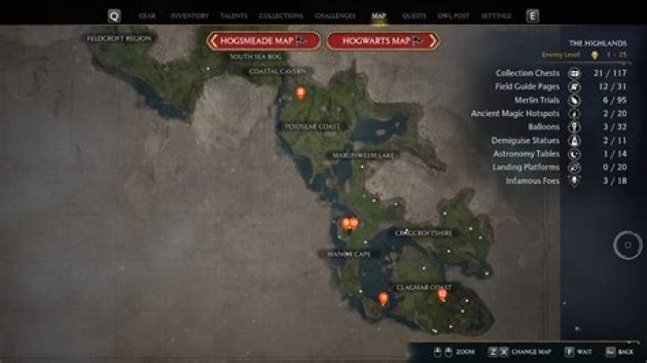 All Hogwarts Legacy Infamous Foes Locations