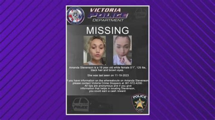 Amanda Stevenson of Victoria is missing, help Police to find her