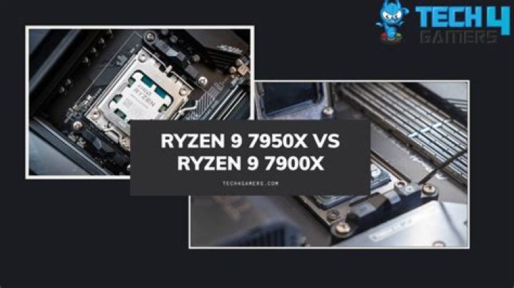 AMD Ryzen 9 7950X vs. Ryzen 9 7900X
