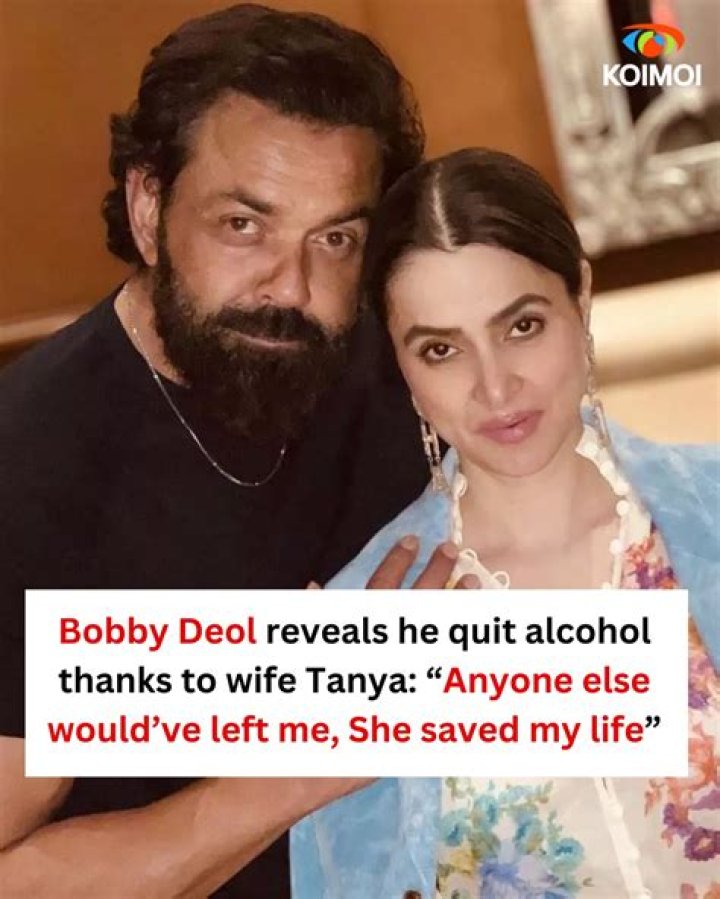Animal star Bobby Deol says he never stopped Tanya Deol from working: ‘I am what I am because of my wife’