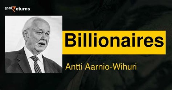Antti Aarnio-Wihuri Net Worth (2024) | wallmine