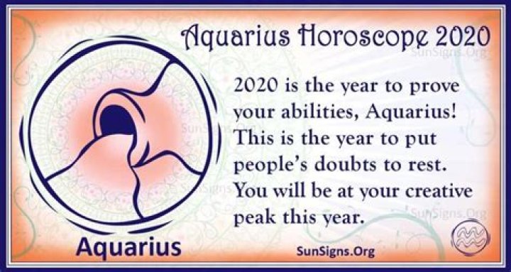 Aquarius Horoscope 2020 - Aquarius Yearly Predictions 2020