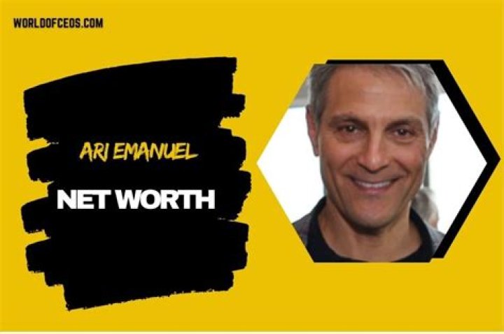 Ari Emanuel Net Worth 2024