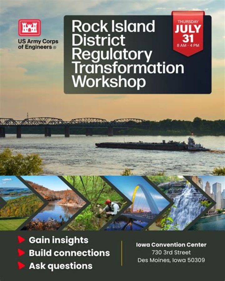 Army Corps of Engineers Rock Island District to get $1.2 billion for Upper Mississippi River valley