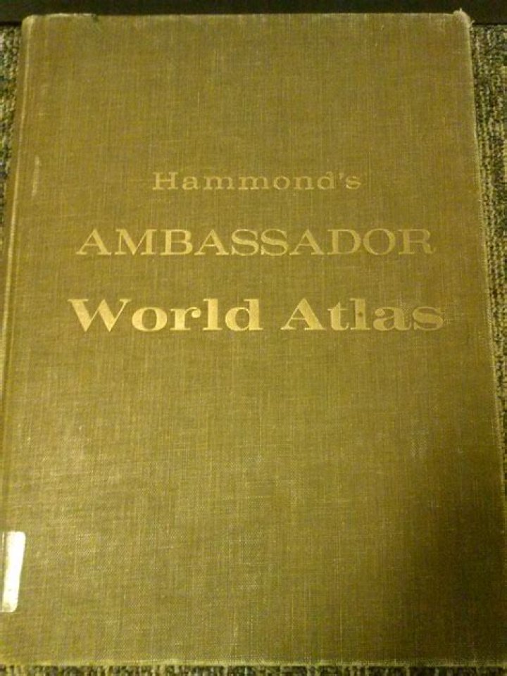 Atlas of the Week 3 [September 30-October 6]: Hammond’s Ambassador World Atlas