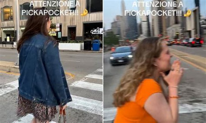 ‘Attenzione pickpocket’ The TikTok trend explained