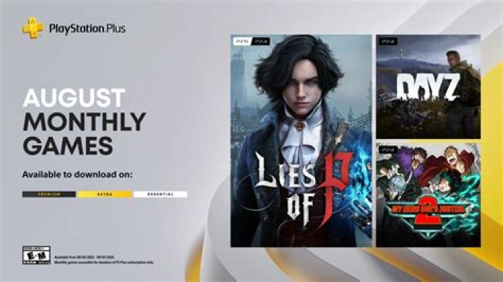 August PlayStation Plus Games Announced