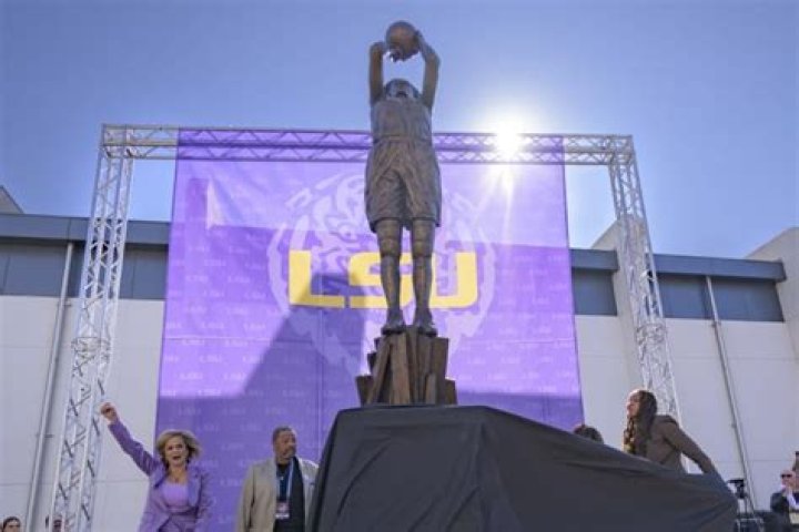 Augustus is 1st female athlete with statue on LSU campus