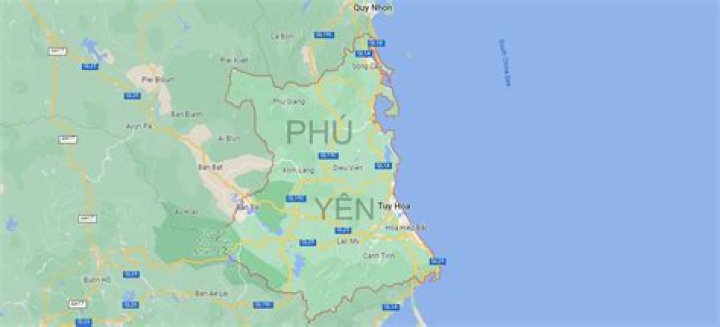 Bản Đồ Phú Yên Khổ lớn Phóng To Năm 2024