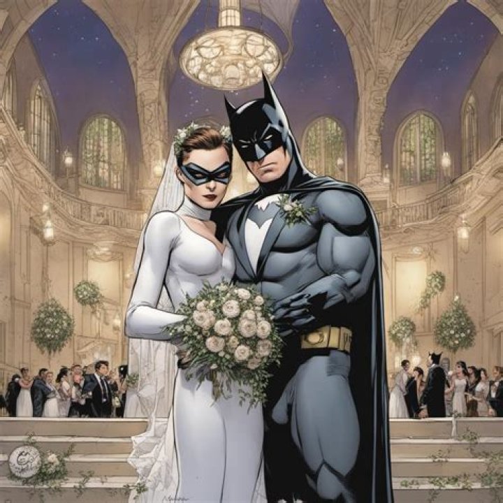 Batman and Catwoman Wedding a 