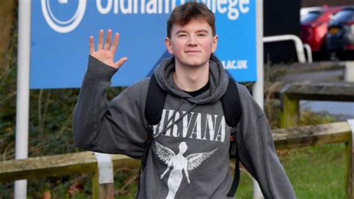 Beaming Alex Batty returns to education for first time since going missing in 2017 as he starts college after UK return