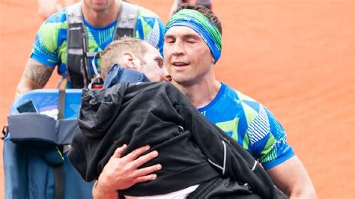 Before MND I was rugby ace - being carried over marathon line by my mate was like scoring in cup final, says Rob Burrow
