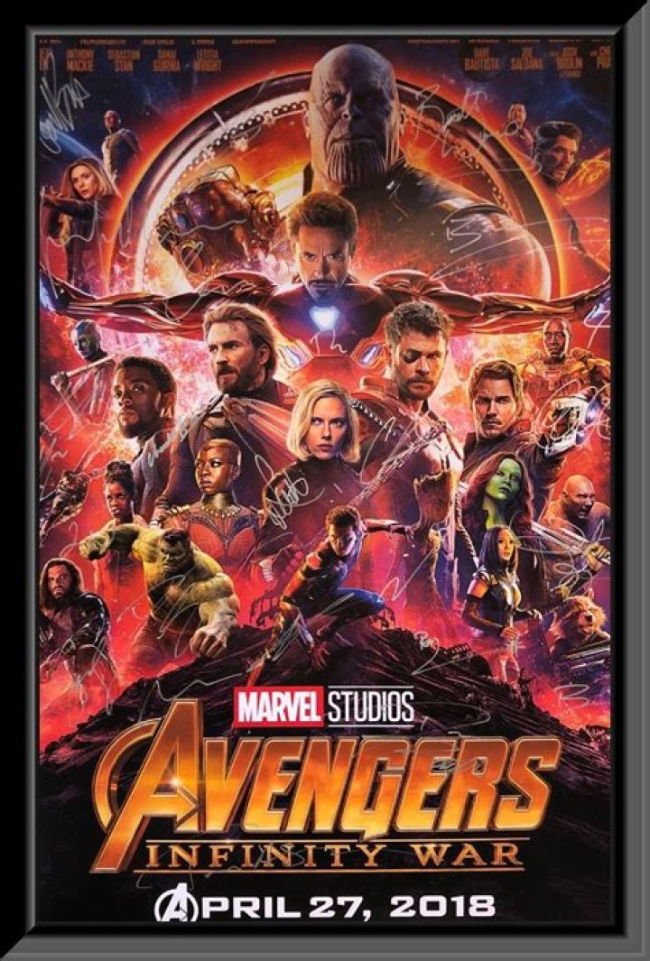 Bid for Signed Drawings by Avengers: Infinity War Cast