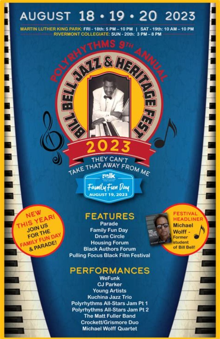 Bill Bell Jazz Festival, MLK Center present 9th Annual Fest, Family Fun Day