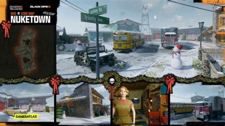 Black Ops Cold War Season 1 Leak Reveals New Maps, Including Nighttime Christmas Nuketown