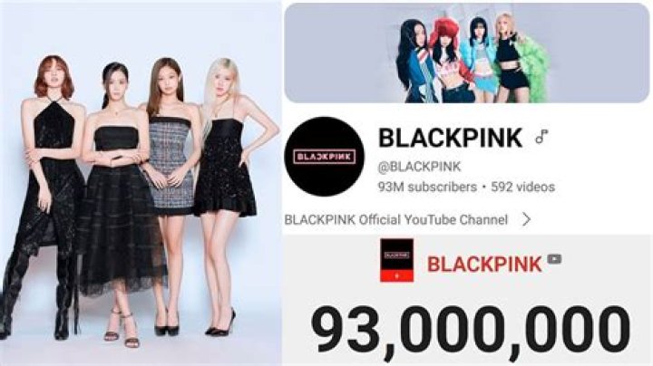 BLACKPINK's YouTube channel crosses 93 million subscribers extending the record