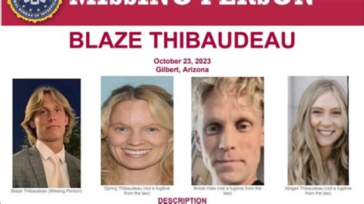 blaze thibaudeau missing update: Doomsday family from Arizona last seen in Idaho
