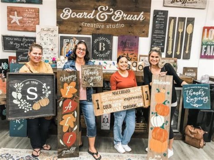 Board and Brush workshops available