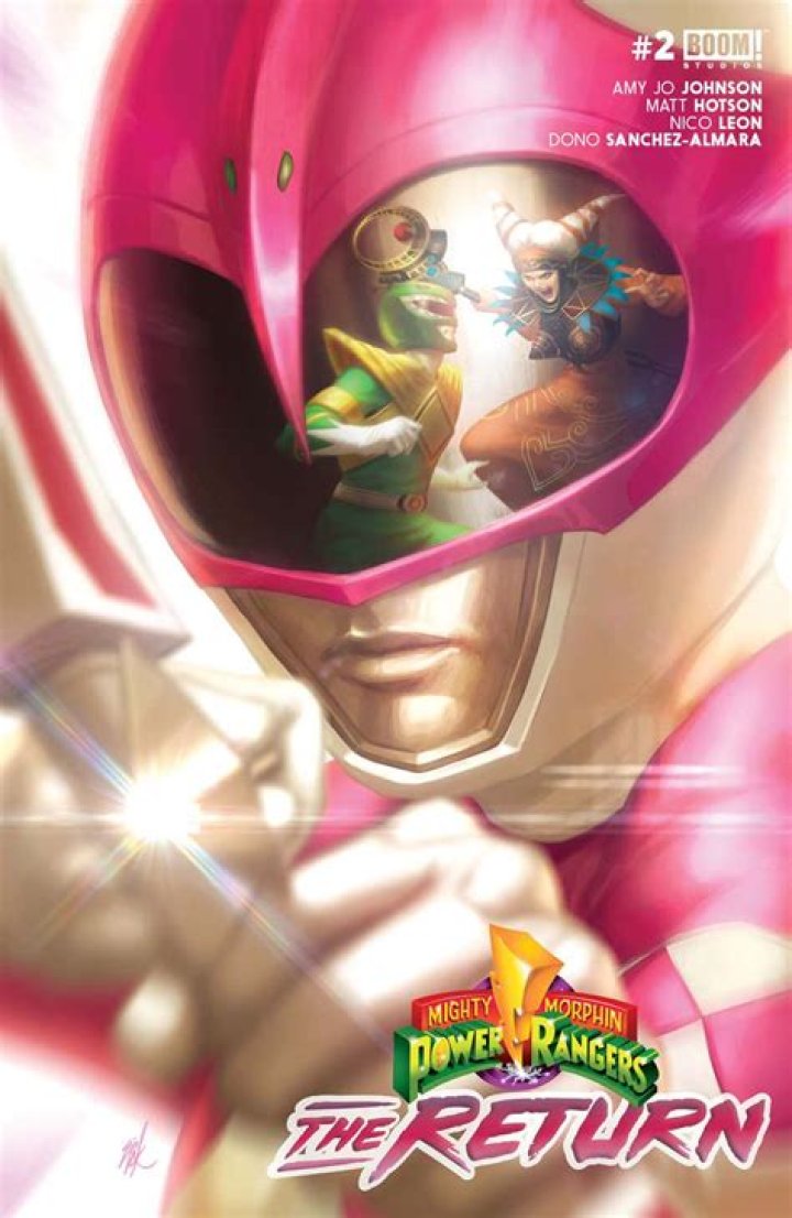 BOOM! Reveals First Look at Mighty Morphin Power Rangers: The Return