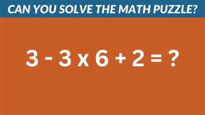 Brain Teaser: Solve This Simple Math Equation 7+5×3-1