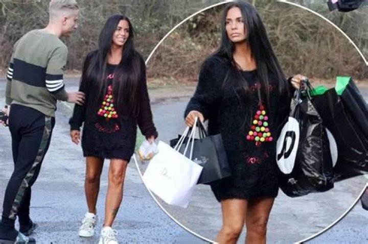 Brit model with UK's biggest boobs takes her £40k 34NN bust for a night on the town