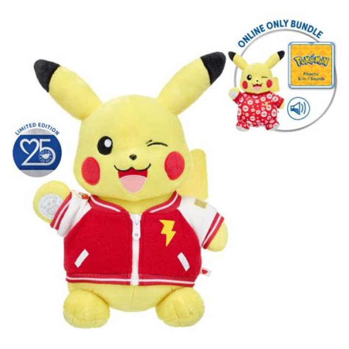 Build-A-Bear Pikachu Is Available For Pre-Order
