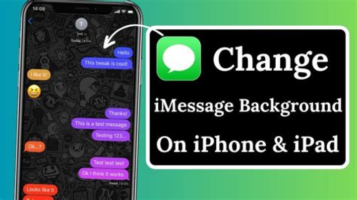 Can you change the iMessage background with iOS 17?