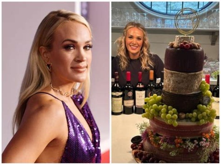 Carrie Underwood got a 'cake' made entirely of cheese for her 40th birthday: 'I feel understood'