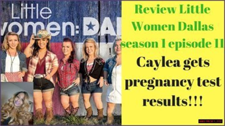Caylea Woodbury gets pregnancy shock on Little Women: Dallas